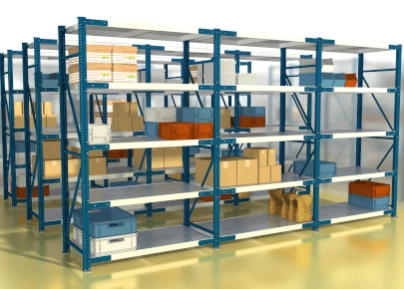 Металлический стеллаж среднегрузовой СГС